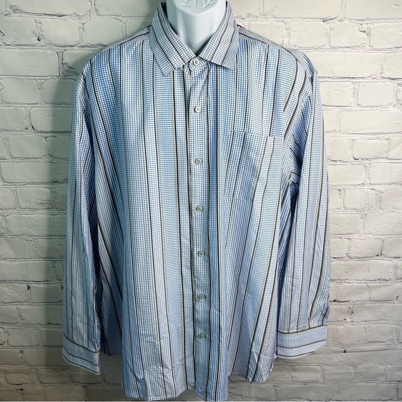Tommy Bahama Cotton/Silk Shirt XL - Picture 1 of 5